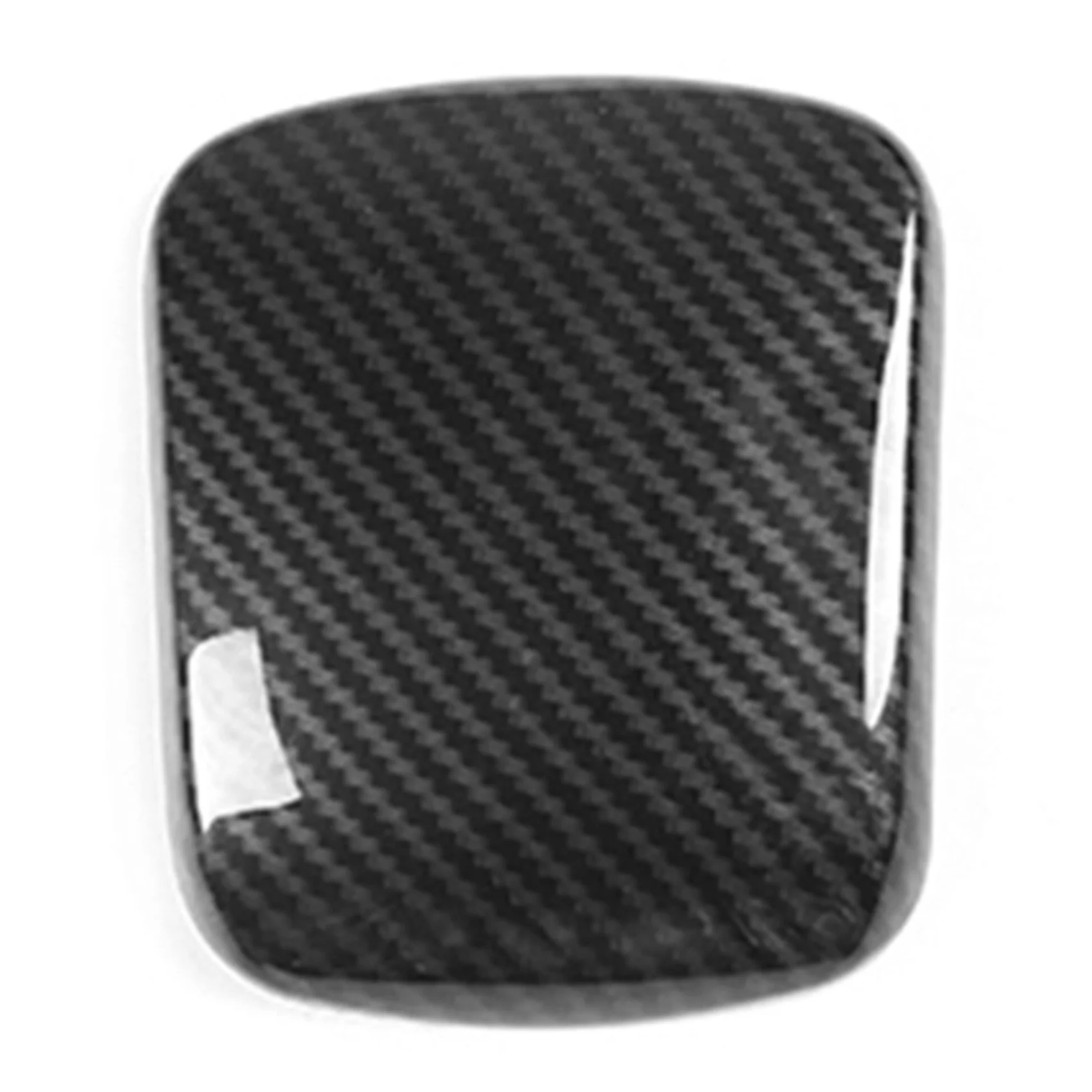 Car Carbon Fiber Center Control Armrest Box Head Cover Gear Head Cover Trim for Mercedes Benz GLB B Class 2020