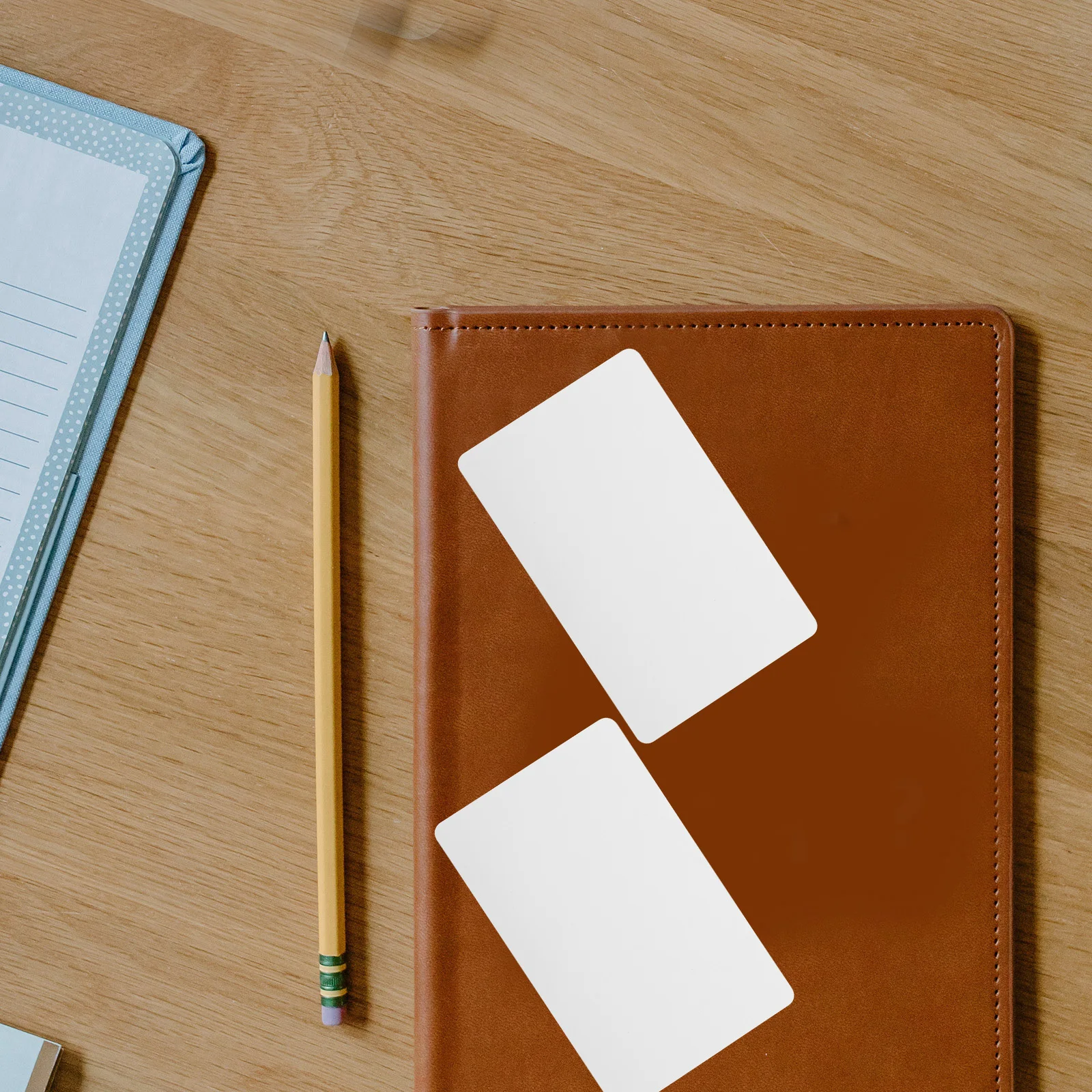 20Pcs Waterproof Blank PVC Cards for Direct Printing Id Badges Employee Student Photo Cards Business Office Security Access