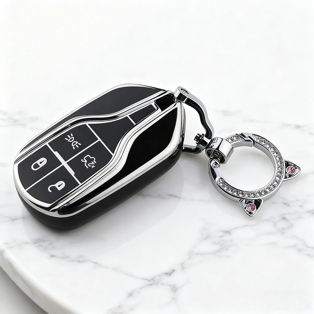 TPU Smart Key Case for Maserati Levante Ghibli Quattroporte GT GranTurismo GranCabrio Protective Key Fob Cover Accessories