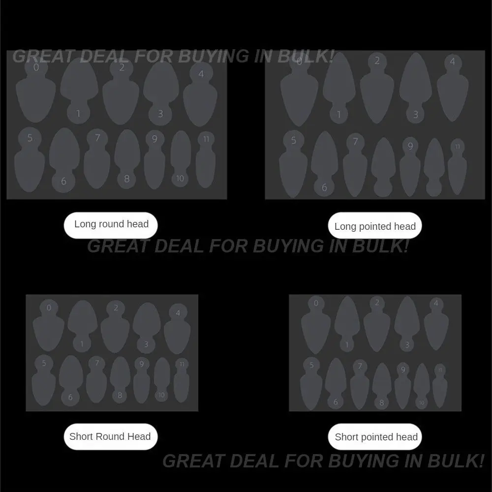 Transparente Nagel filmform Maniküre Nagel verbesserung verlängerung Nagel form matte Nagel form Französisch Aufkleber Nägel Zubehör