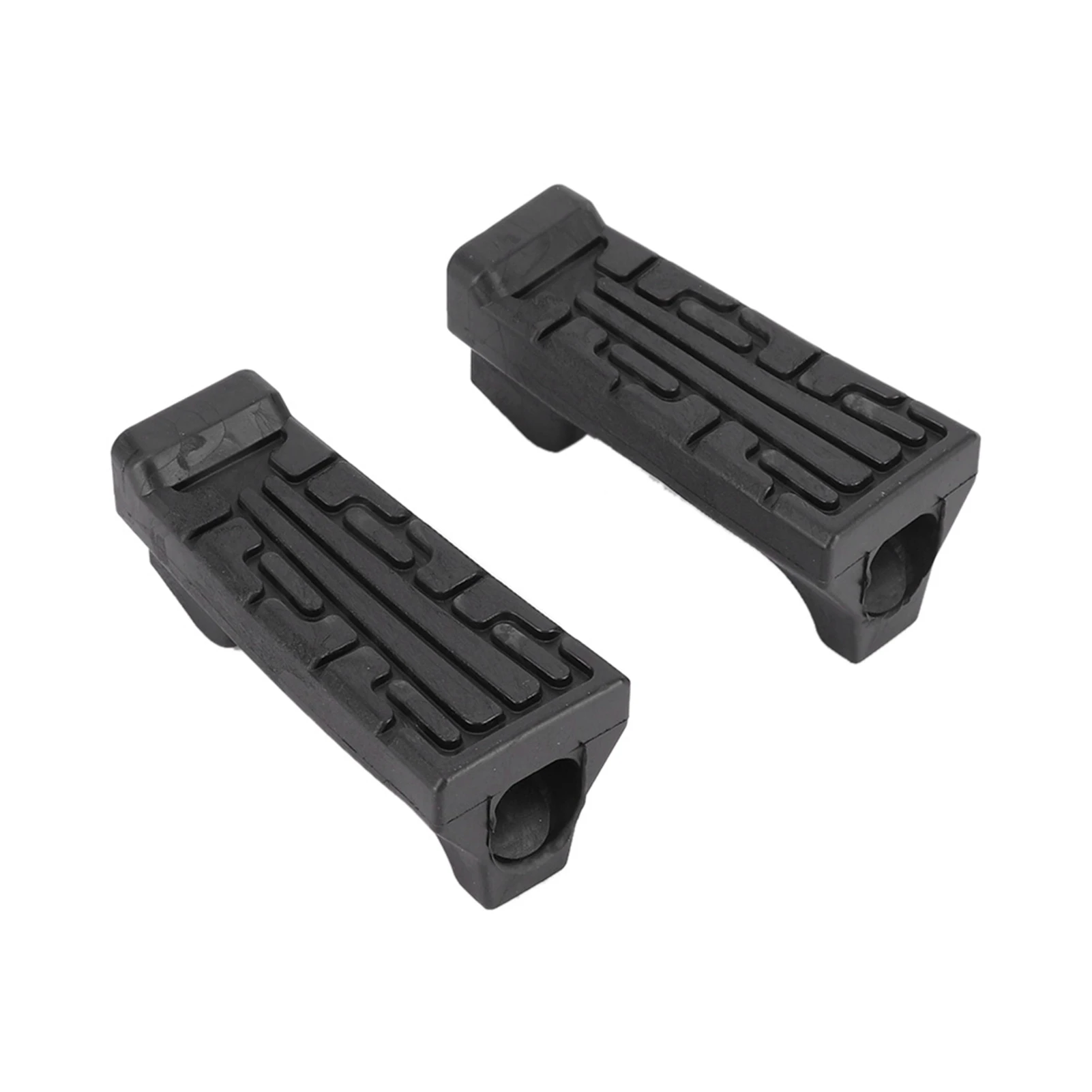 1 Pair Rubber Front Pedal Footrest Foot Pegs Fit for Yamaha YBR 125