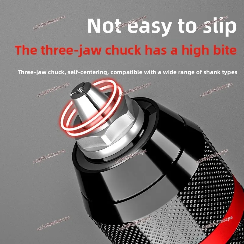 Hand drill chuck ratchet self-locking chuck electric wrench converter