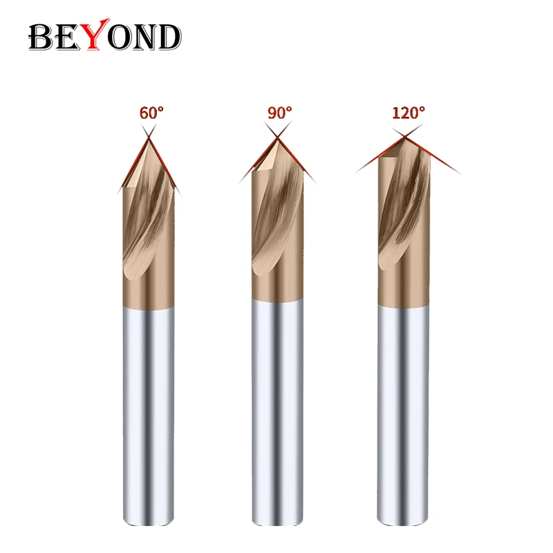 BEYOND Carbide Coated Positioning Drill HRC55 1-20mm Tungsten Steel CNC Machining Center Lathe Spot Drilling 3mm 6mm 8mm 10mm