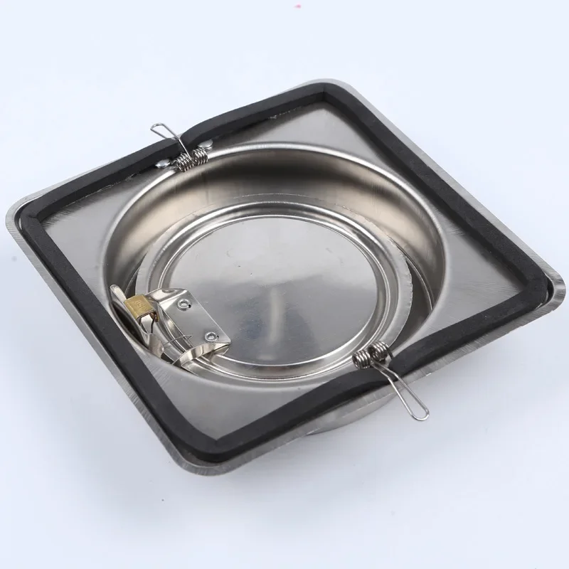 100/150/160/180mm Stainless Steel Kitchen Range Hood Check Valve Anti-Odor Control Bathroom Check Valve