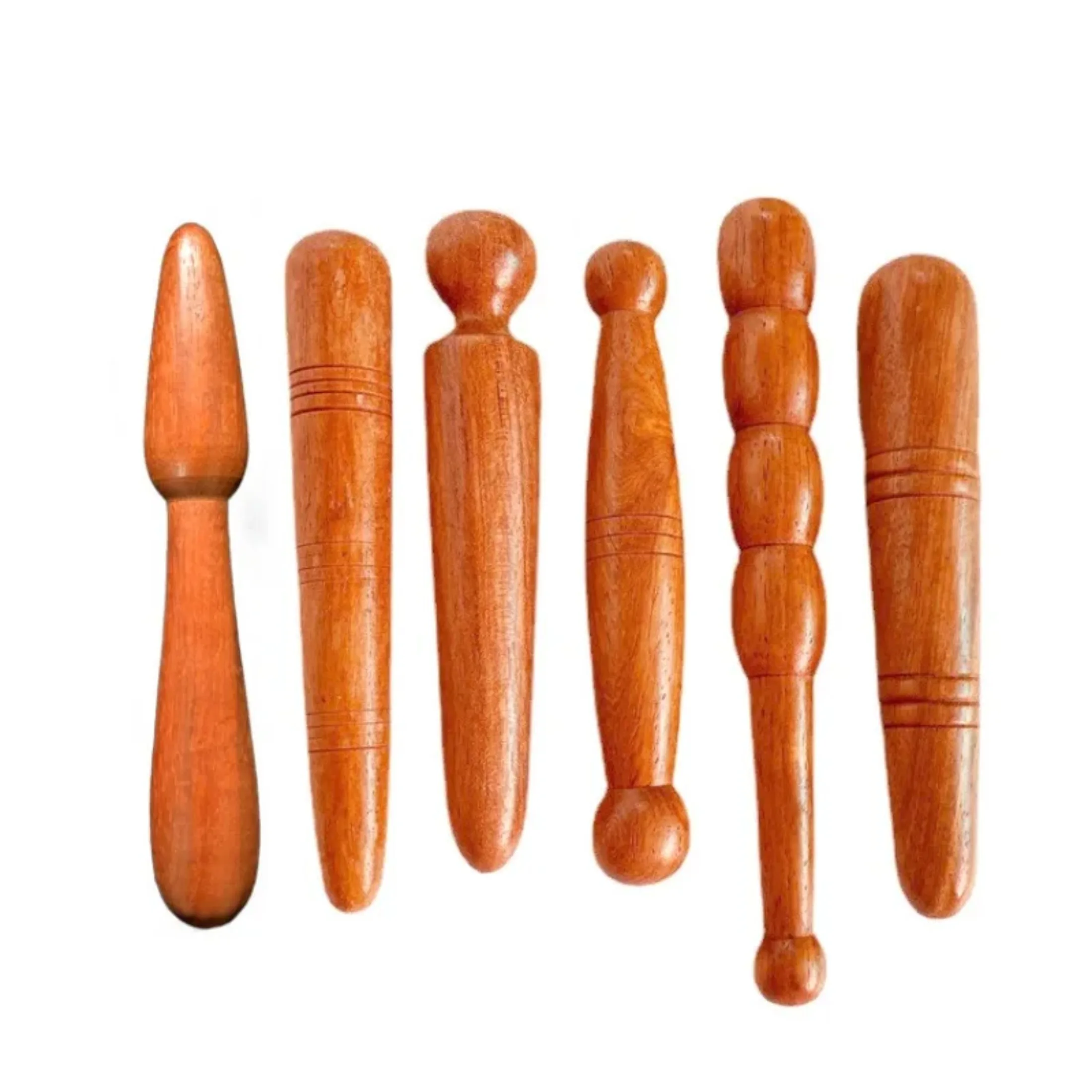 Beauty Health Natural Wooden Foot Body Massage Stick Relieve Muscle Soreness Relaxing Tool Foot Reflexology Massager