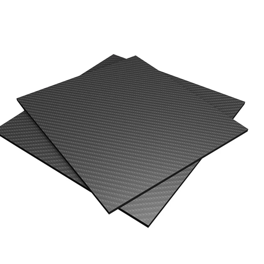 1PCS 100X200MM Thickness 1-5MM Matt Surface Carbon Fiber Plate Panel Sheets DIY Composite Hardness Material Carbon Fiber Board