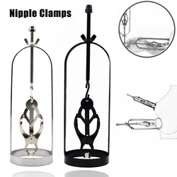 Female Adjustable Nipple Clamps Breast Training Powerful Stretchers Bondage Slave Fetish Sex Toys BDSM Sex Accessories Adult Toy