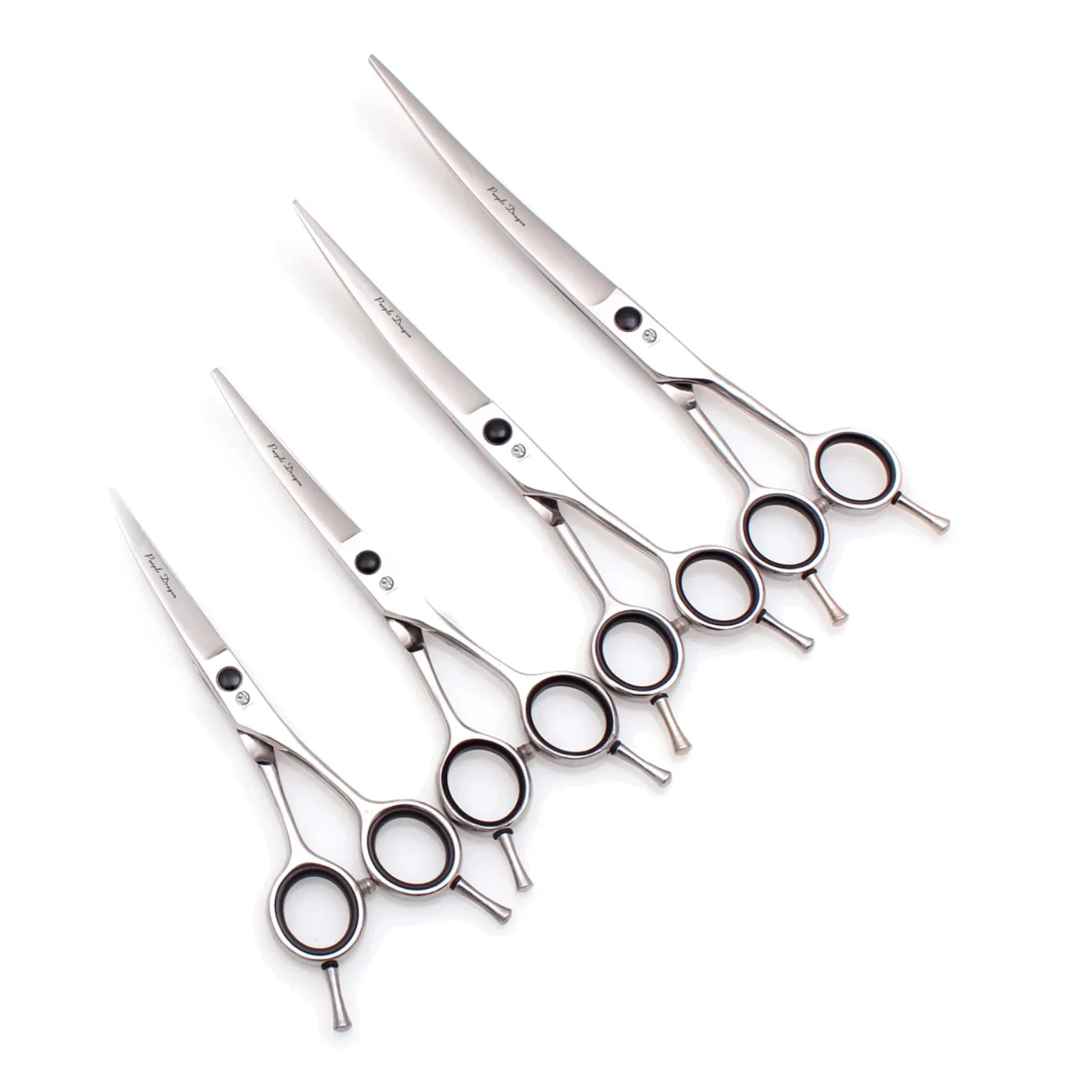 

Professional Japan Stainless Steel 5.5" 6" 7" 8" Curved Pet Grooming Scissors - OG Curved Shears for Dropshipping Z1028