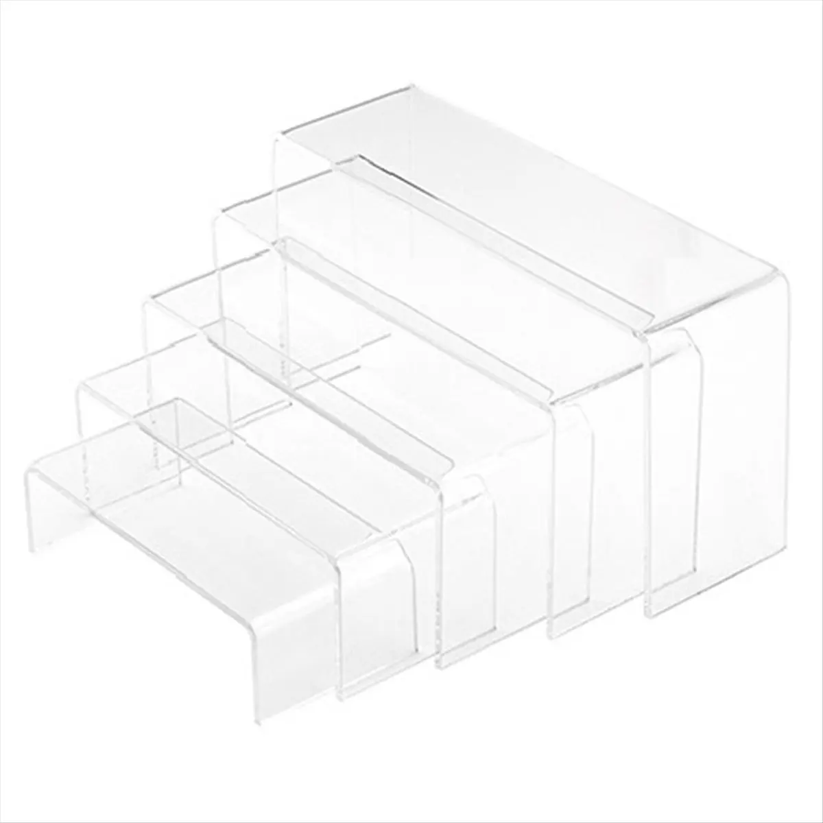 MALL Ladder Acrylic Display Stand Cosmetic Rack Jewelry Rack Shoe Rack Shoe Bracket U-Shaped