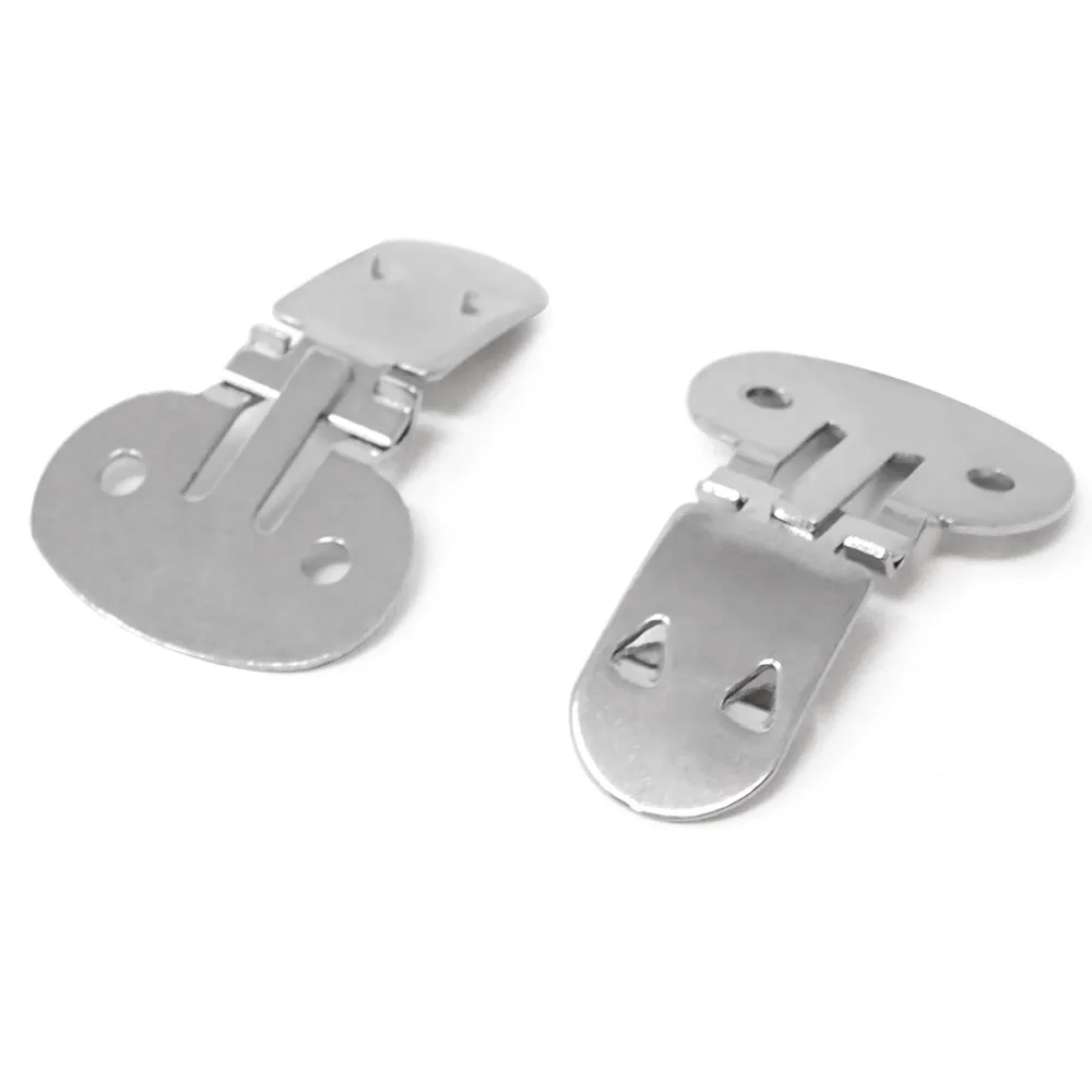 10Pcs/Lot Stainless Steel Shoes Flower Clips Silver Shoe Buckles Clamp DIY Shoes Ornament Holder Practical Shoes Accessories