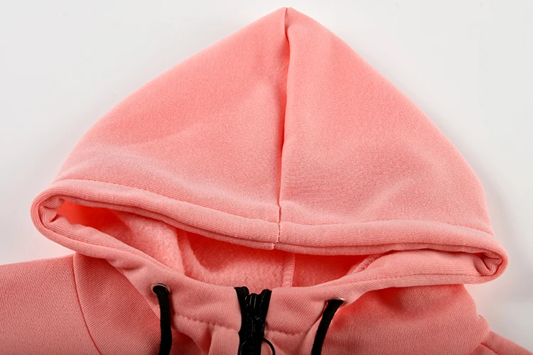 Herbstliche Einteiler-Sets: Sweatshirt-Kapuzen-Jumpsuit für Damen, lässige Sportsets, Winter-Reißverschluss-Set mit gerader Hose. – Detail 20