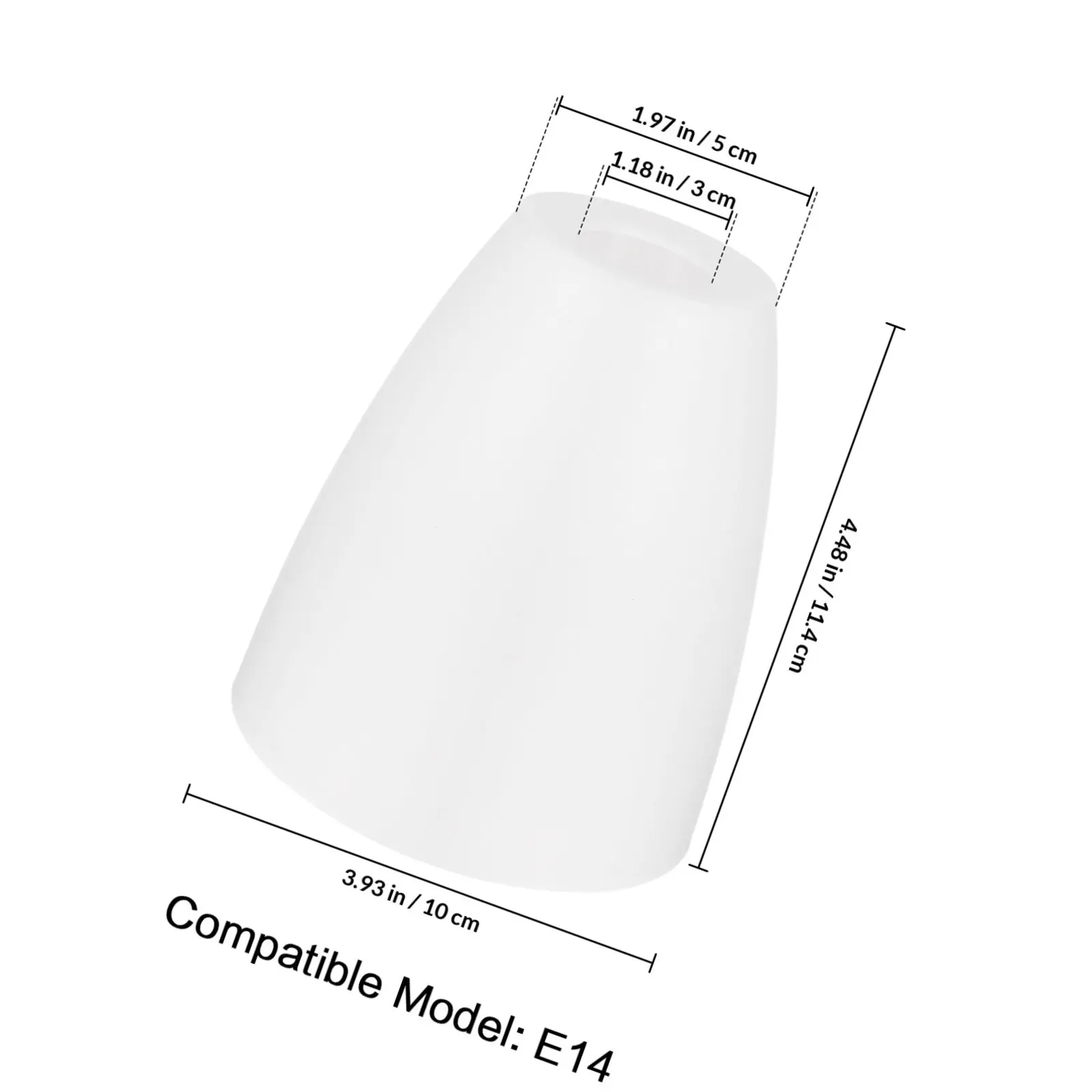 2Pcs Sturdy Plastic Lamp Shades Lamp Cover Set for Home Living Room Study Hotel Restaurant Easy Install Non Breakable Light