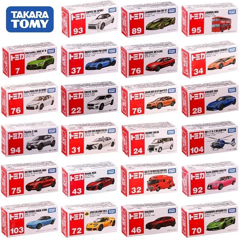 Takara tomy tomica roadster série premium nissan toyota testarossa diecast 1:64 modelo de liga crianças presente de natal brinquedos para meninos