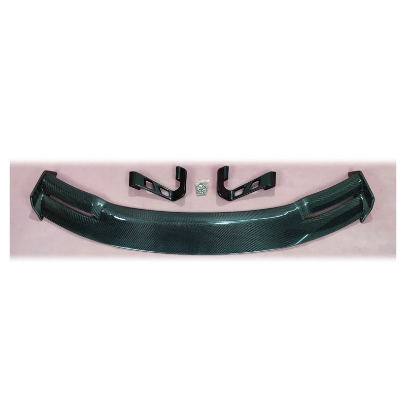 For New TT TTS TTRS MK3 Real Carbon Fiber Rear Spoiler Wing for  TTRS Car Styling Spoilers