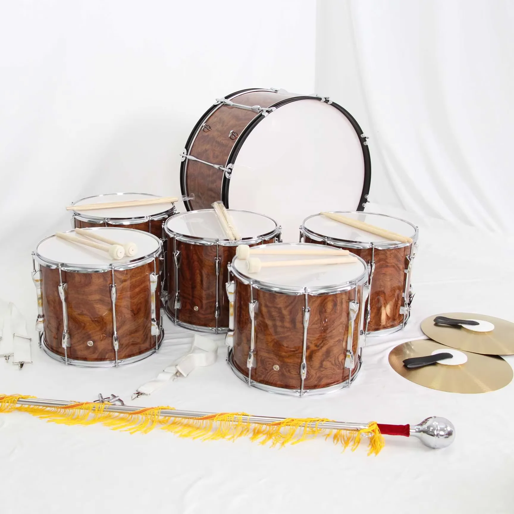 

Hooqu Hot Selling Snake Drum Set Percussion Instruments High Quality