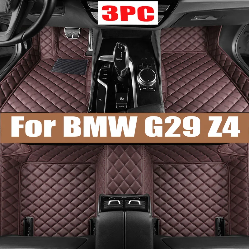 

Artificial Leather Custom Car Floor Mats for BMW G29 Z4 2018-2023 Year Interior Details Car Accessories