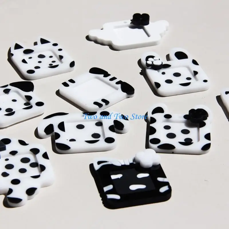 HX6F قالب حلية تعليق صورة حيوان قوي، قوالب إطار صور حيوانات سهلة التنظيف للمجوهرات والإكسسوارات الإبداعية