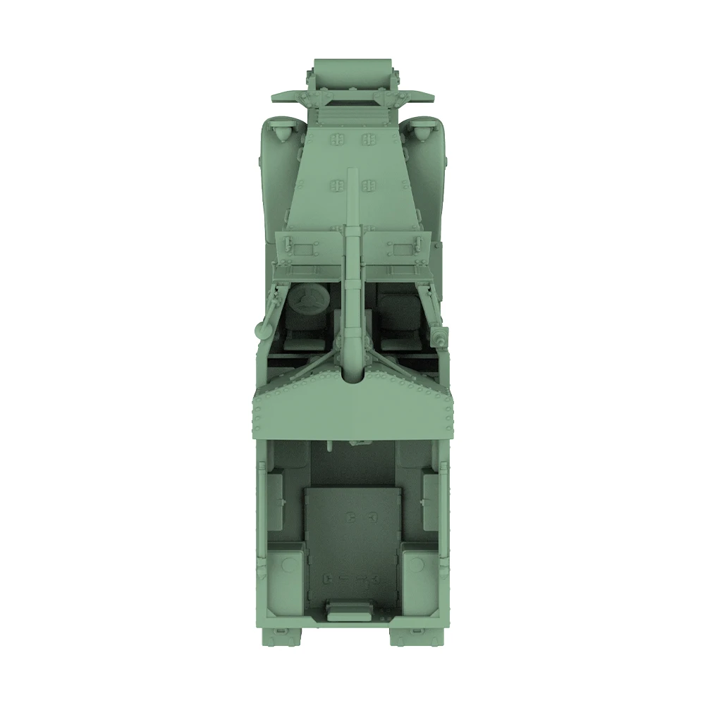 1/220 1/160 1/48 1/87 1/160 SSMODEL SS551 Kit de modelo militar ferroviario US M3 carro de Motor de pistola múltiple