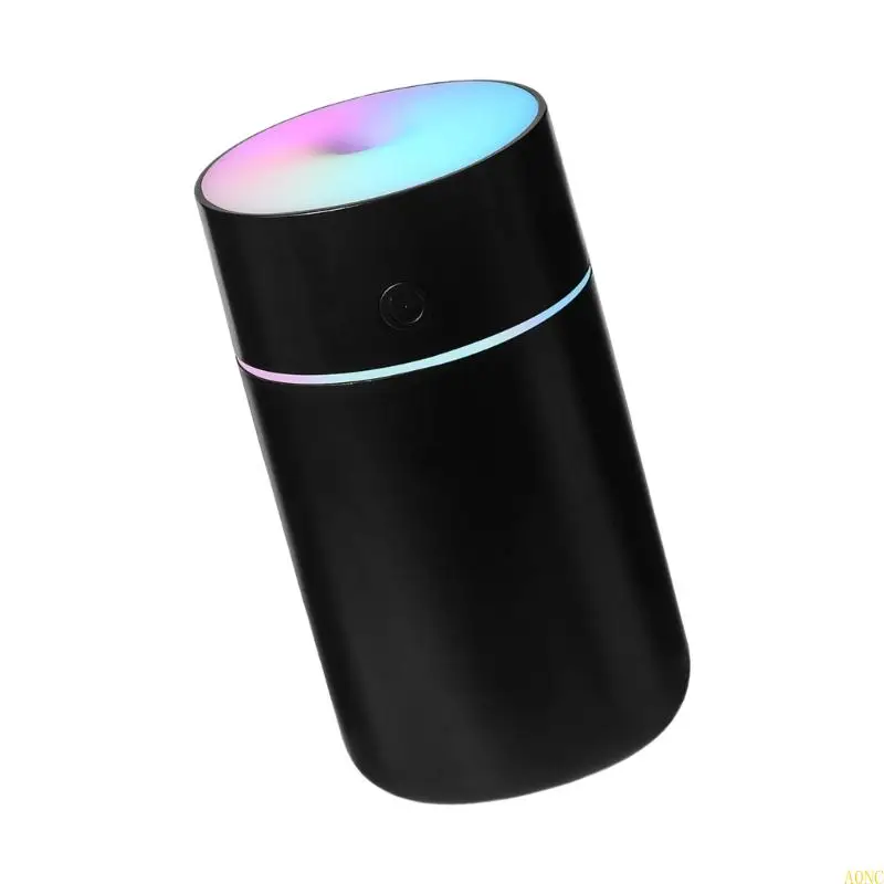 A0NC Small portátil umidificador USB Charging Air Purmail para viagem quarto carro