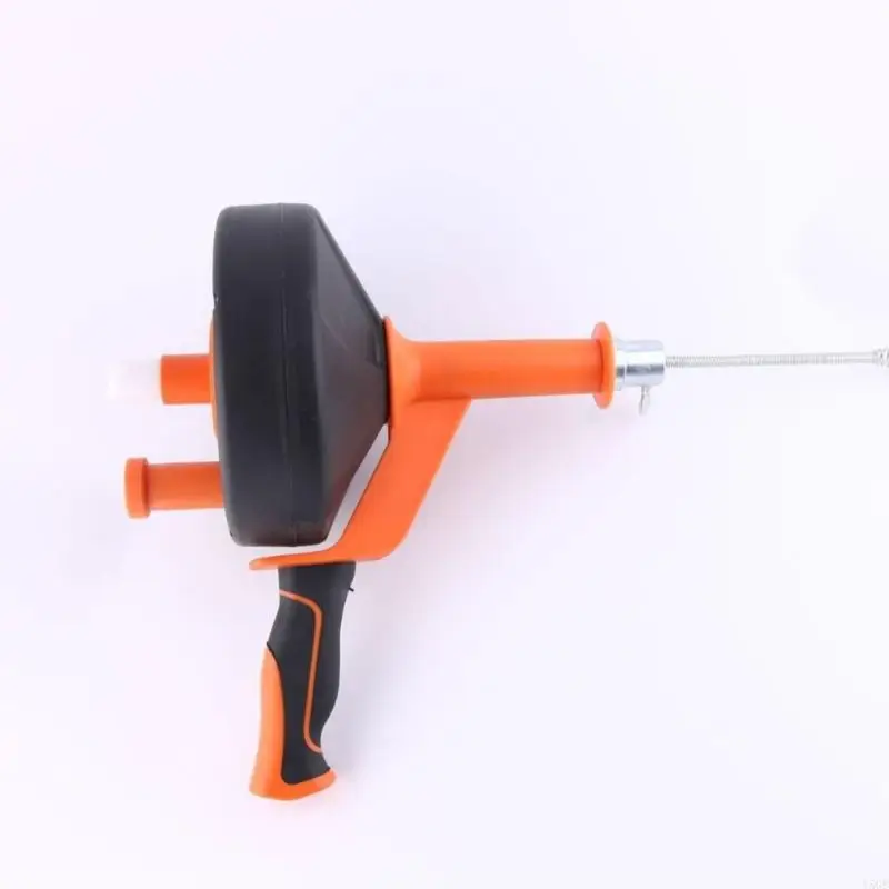 

Manual Drain Augers Featuring Durable Flexible Spring Design For Bathroom Kitchen Sink Clogged Pipe Cleaning Y5GB