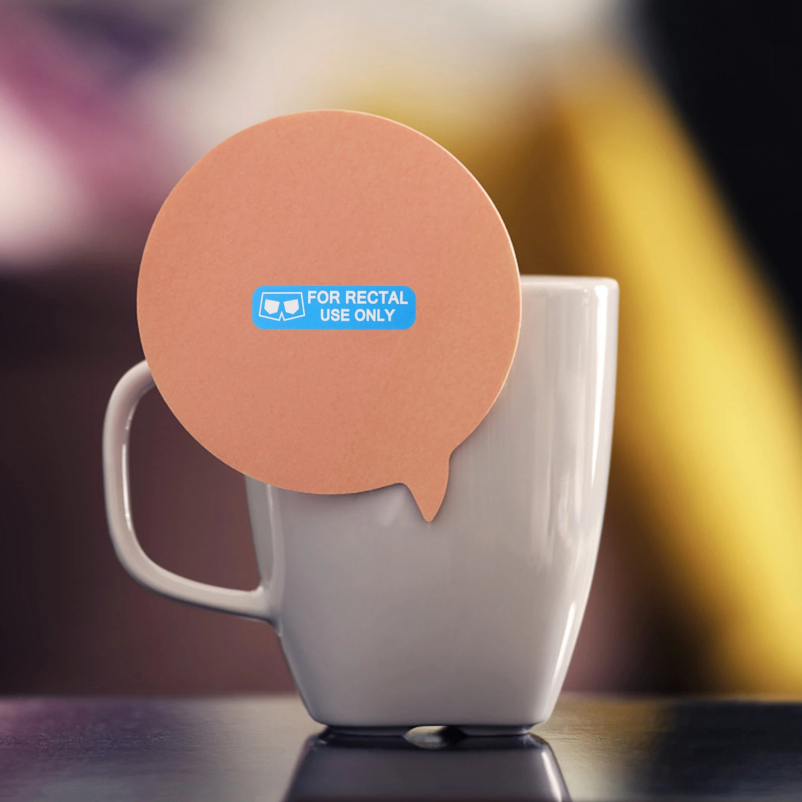 

for Rectal Use Only Sticker Prank Funny Adhesive Label Practical Joke Removable Decal for Party Decoration Adults Laptop