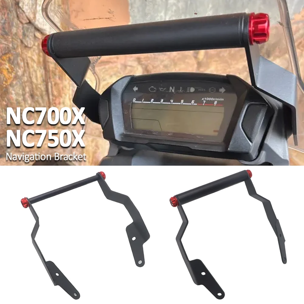 

Motorcycle Phone Holder Stand Support GPS Navigation Bracket For Honda NC750X 2014 2015 NC700X 2012-2014 NC 700 750 X 700X 750X