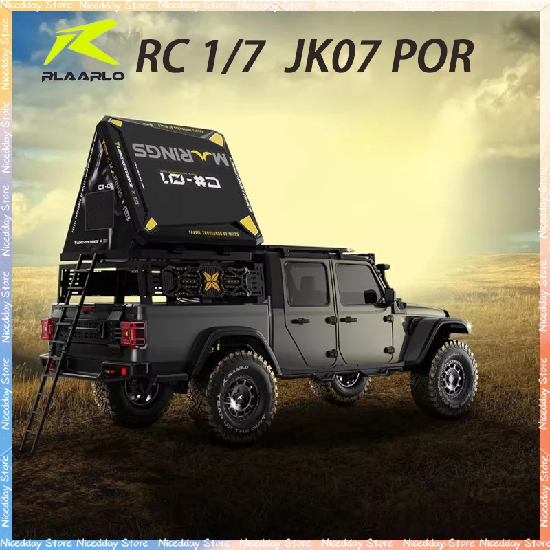 

2025 новейший JK07 Pro RC гусеничный автомобиль 1/7 с дистанционным управлением, альпинистский автомобиль, имитация электрического 4WD внедорожника, модель игрушки для мальчиков