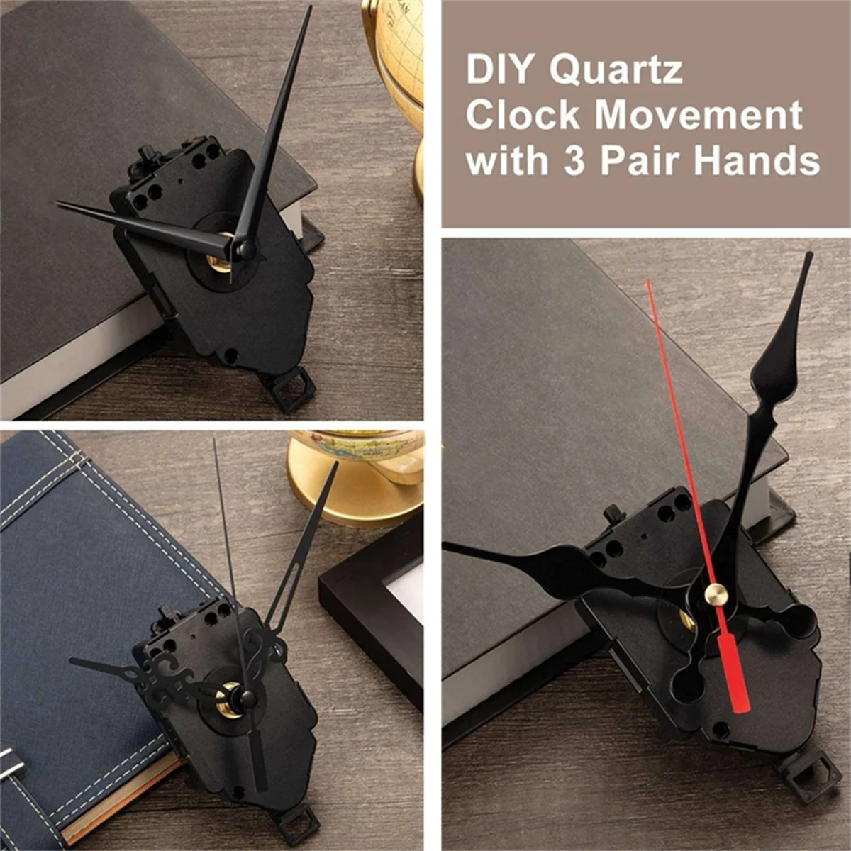 

Quartz Pendulum Trigger Clock Swing Movement Chime Melody Mechanism Clock Kit with 3 Pair of Hand DIY Clock Repair Parts