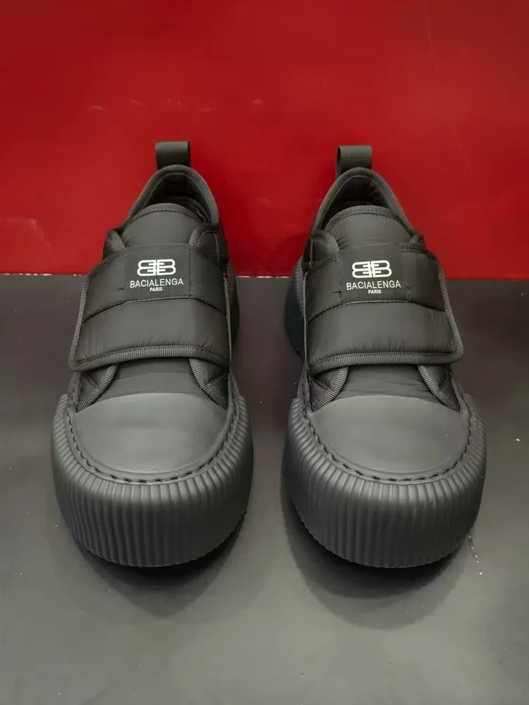 

New 0611 Men's Casual Shoes Comfortable Tech Fabric High Quality Luxury Fashionable Cool round Toe Flat Heel Rubber Outsole