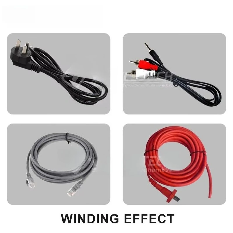 EW-20A-1 Automatic Wire Coil Winding and Twist Tie Machine 65 - 125 mm Winding Inner Diameter Suit for Copper and Cable Wires