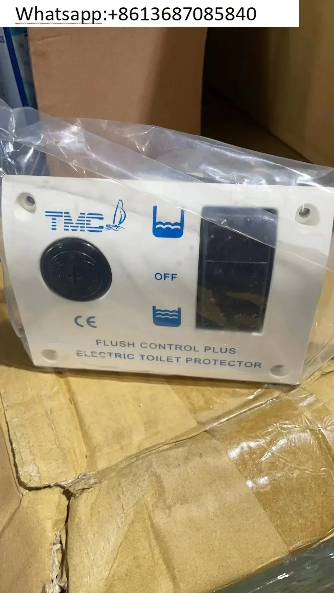 TMC Marine Parts Toilet Control Panel TMC-0240402 24V   0240401 12V