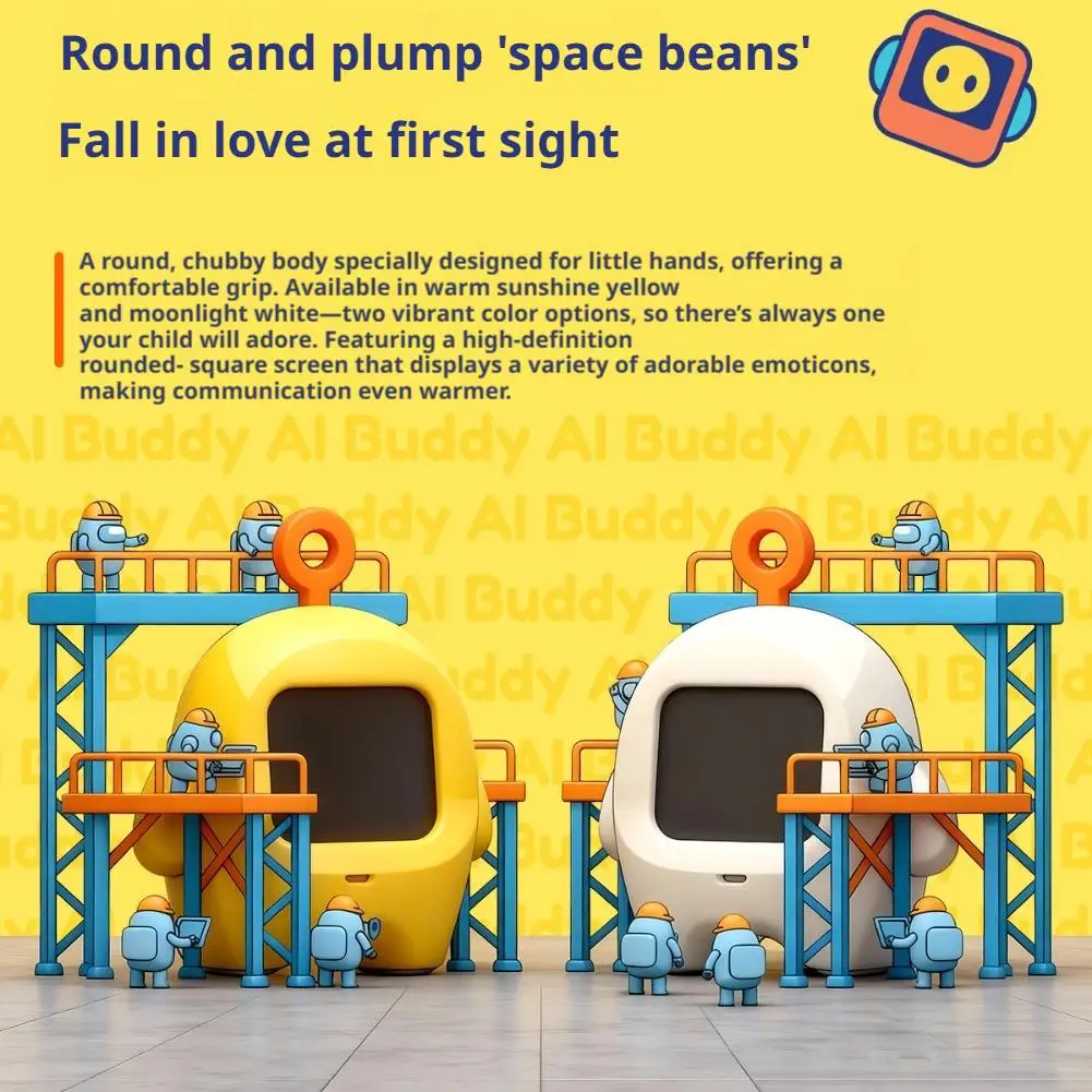 AI Smart Desktop Robot Voice Interaction Electronic Pet AI Learning Tutor Pocket Language Robot Intelligent Companion for Kids