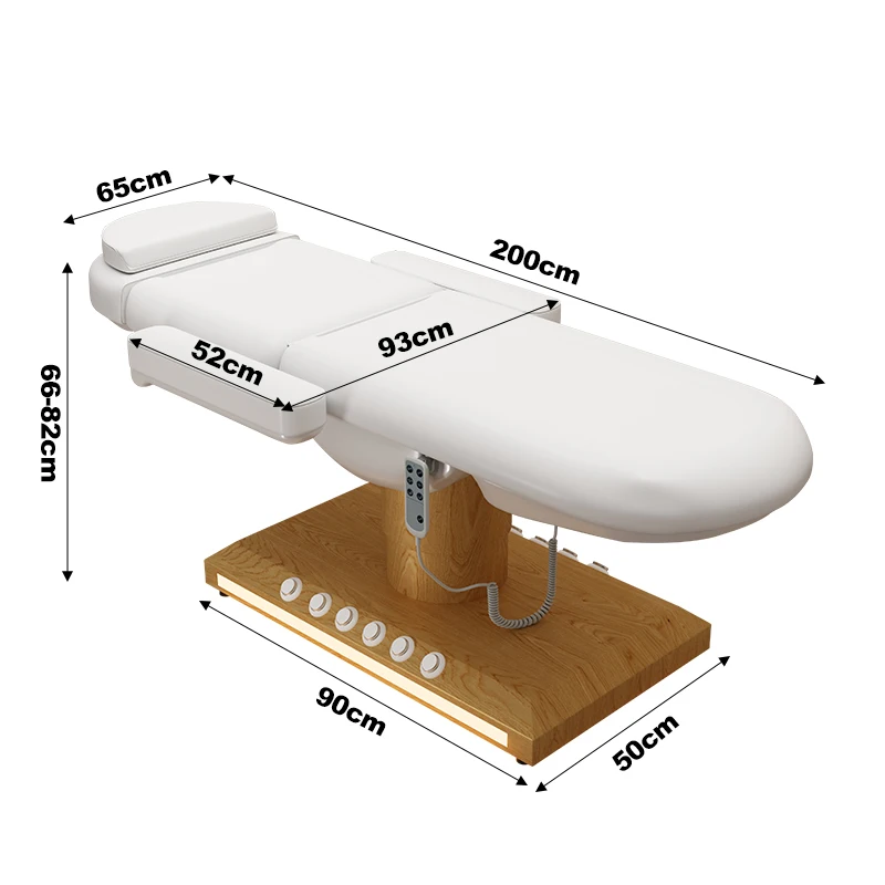 

Tattoo Couch Folding Multifunctional Lifting Beauty Shop Electric Beauty Bed Micro-Whole Massage Couch