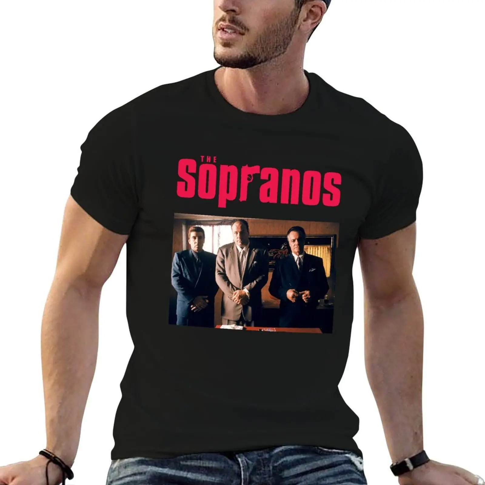 

The Sopranos Vintage T-Shirt anime tshirt t shirt man luxury T-Shirt