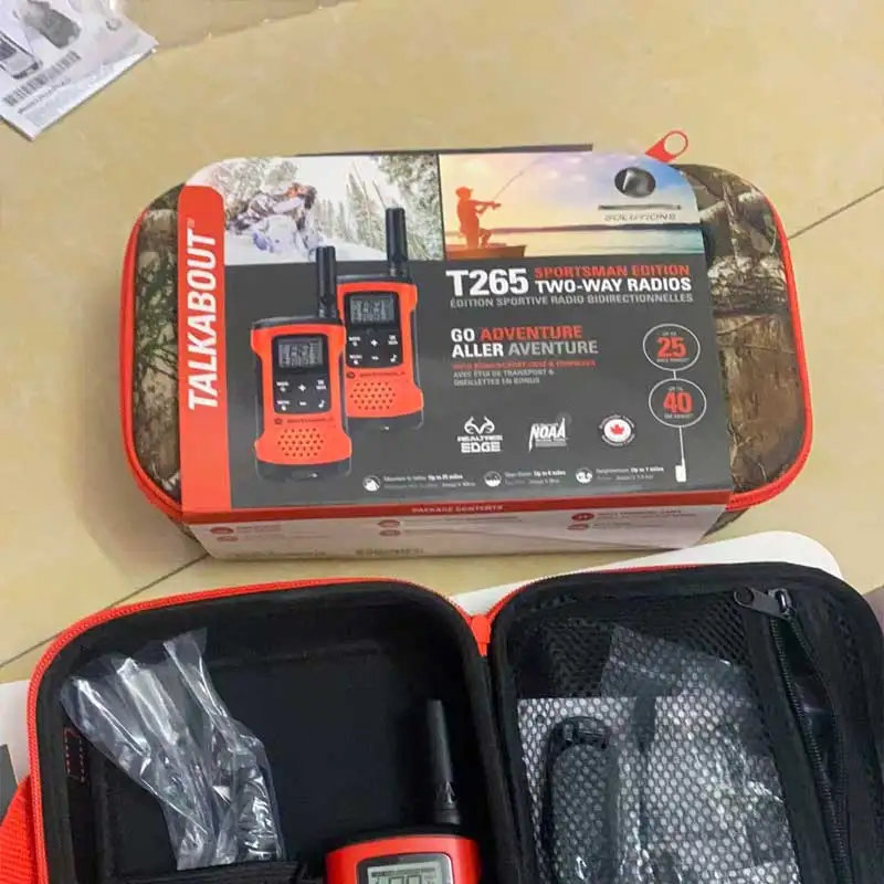 Two-Way Radio Rechargeable for Motorola Talk about T265