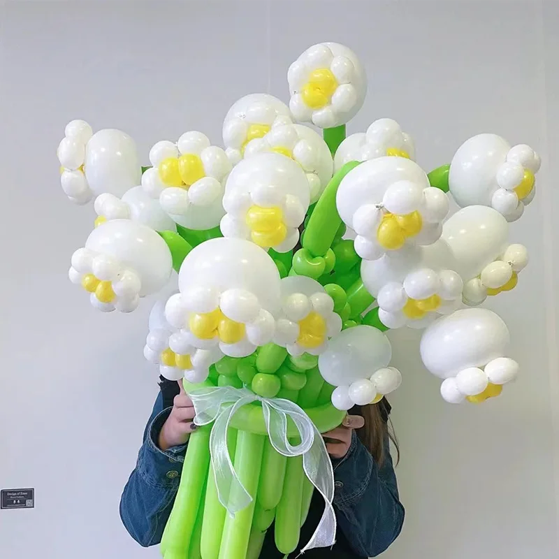 50/100/200pcs Longa Marca Cor Balões De Látex 260Q Engrossar Magia balão Amarração Torcendo Bolas De Ar Globos Decoração Festa de Aniversário