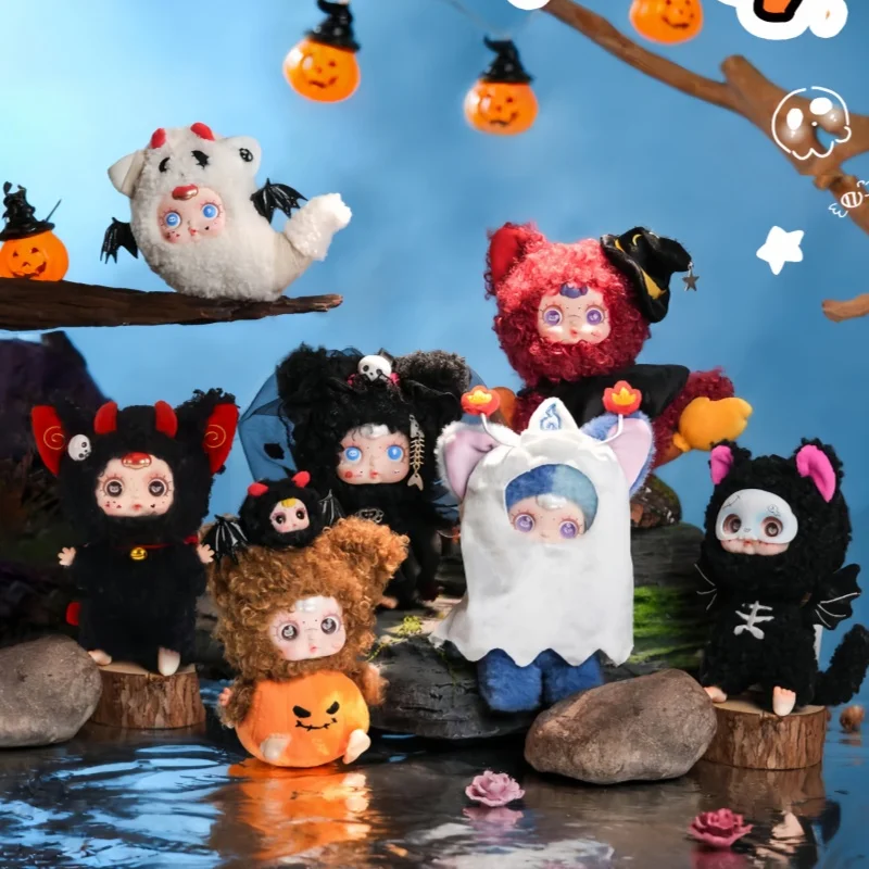 

Новинка в наличии, аутентичная Mmsuger Baby Night Elf Party Series, плюшевая кукла в глухой коробке, милый декоративный кулон, подарки на Хэллоуин