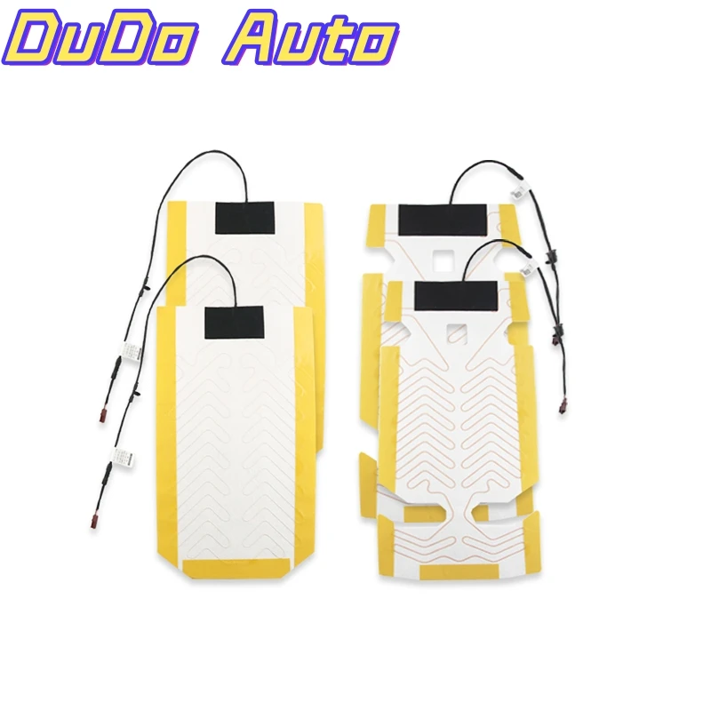 4Pcs Car Heated Seat Heating Pad for Volkswagen Golf 7 Passat B8 Tiguan MK2 T-roc Jetta Front Seat Heater Kit AC Panel & Cable