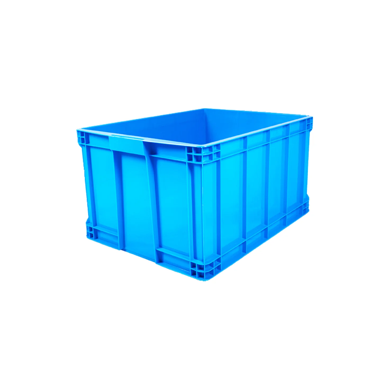 صندوق تخزين بلاستيكي كبير الحجم مع غطاء، صندوق بلاستيكي مستطيل سميك للتخزين المنزلي والسفر والاستخدام التجاري #3