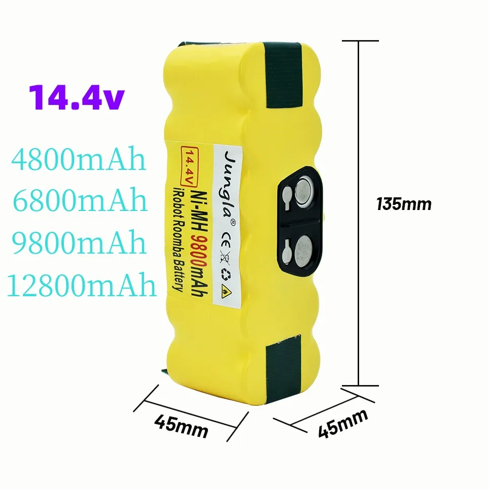 

4800/6800/9800mAh Battery for Irobot Roomba 500 600 700 800 900 Series vacuum cleaner Irobot Roomba 600 620 650 700 770 780 800