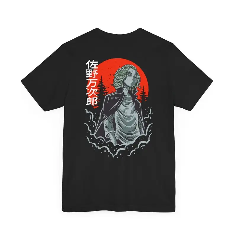 Tokyo revengers Mikey Graphic T-shirt  Gift for anime lover/ gift for anime fan Japanese anime graphic t-shir