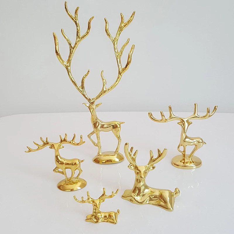 

Elk Art Decoration Home Crafts DIY Handle Holiday Gift Decoration Gift