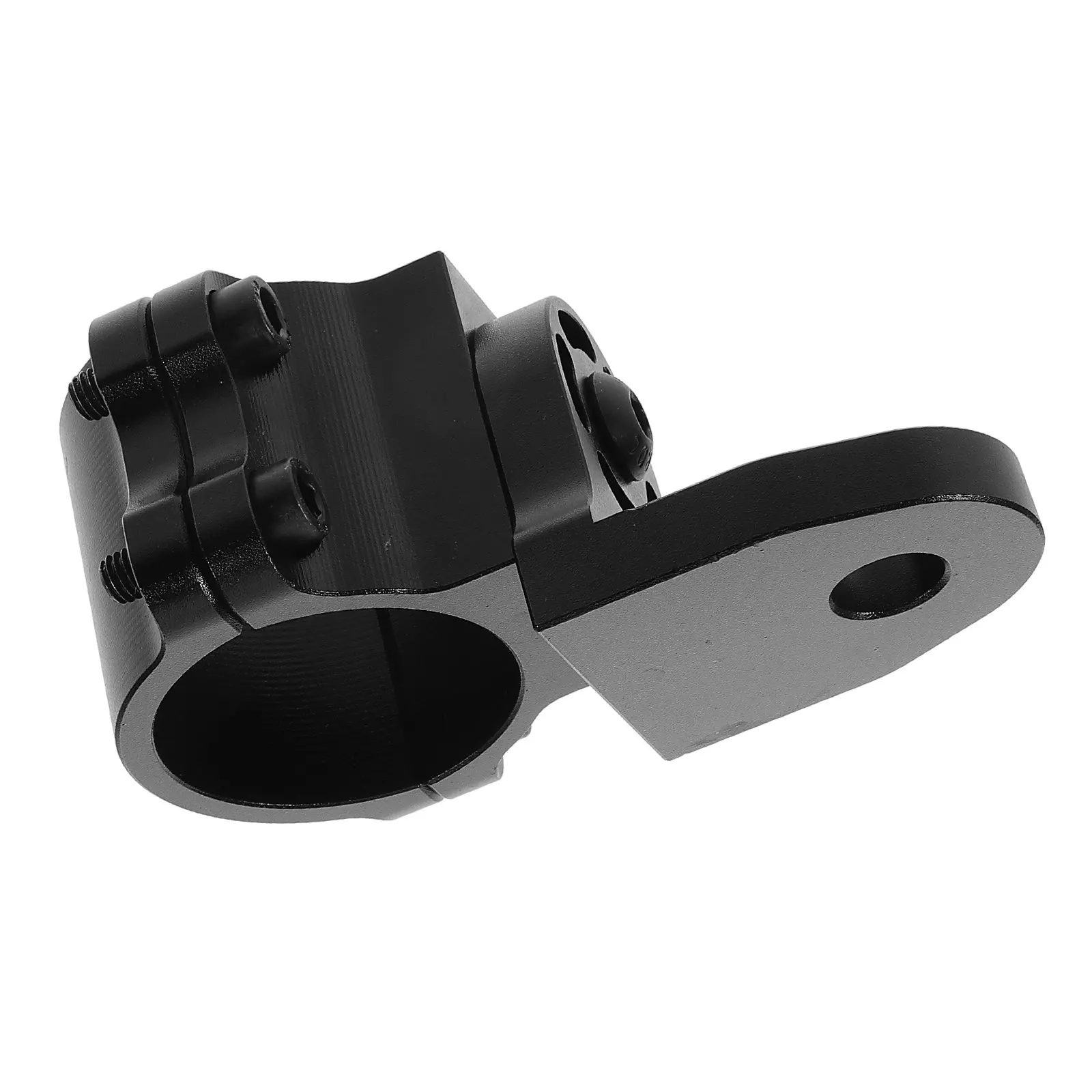 Adjustable Flagpole Light Bracket for Utv LED Whip Mounts Off-Road Racing Black Universal Roll Bar Lighting Clamp