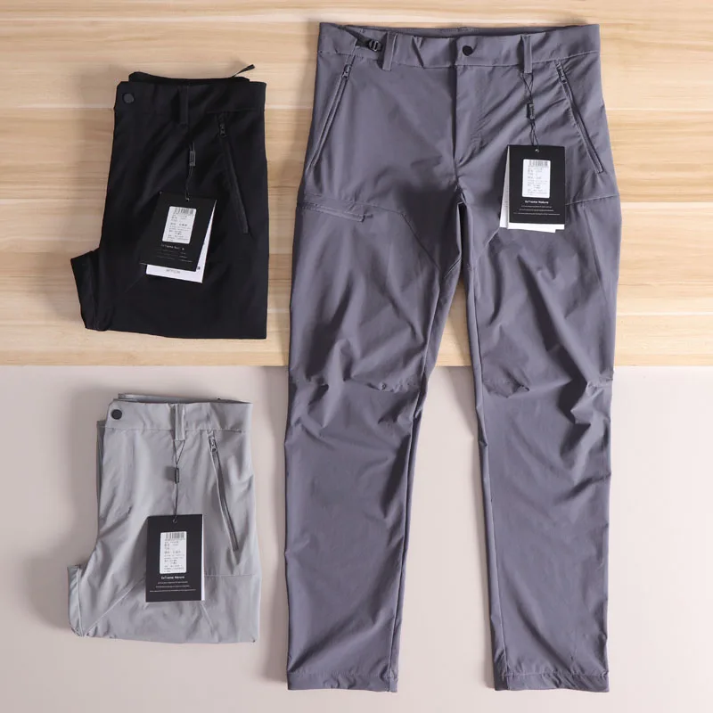 

Серия K, легкие и сухие дышащие мужские брюки высокой энергии, повседневные длинные брюки для пешего туризма, альпинизма, прямые брюки