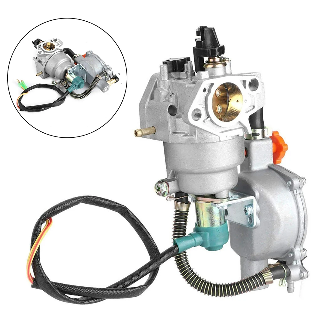 Dual Fuel Propane Gasoline Carburetor For 188F 190F GX340 GX390 GX420 Household Electric Power Generation Accessories