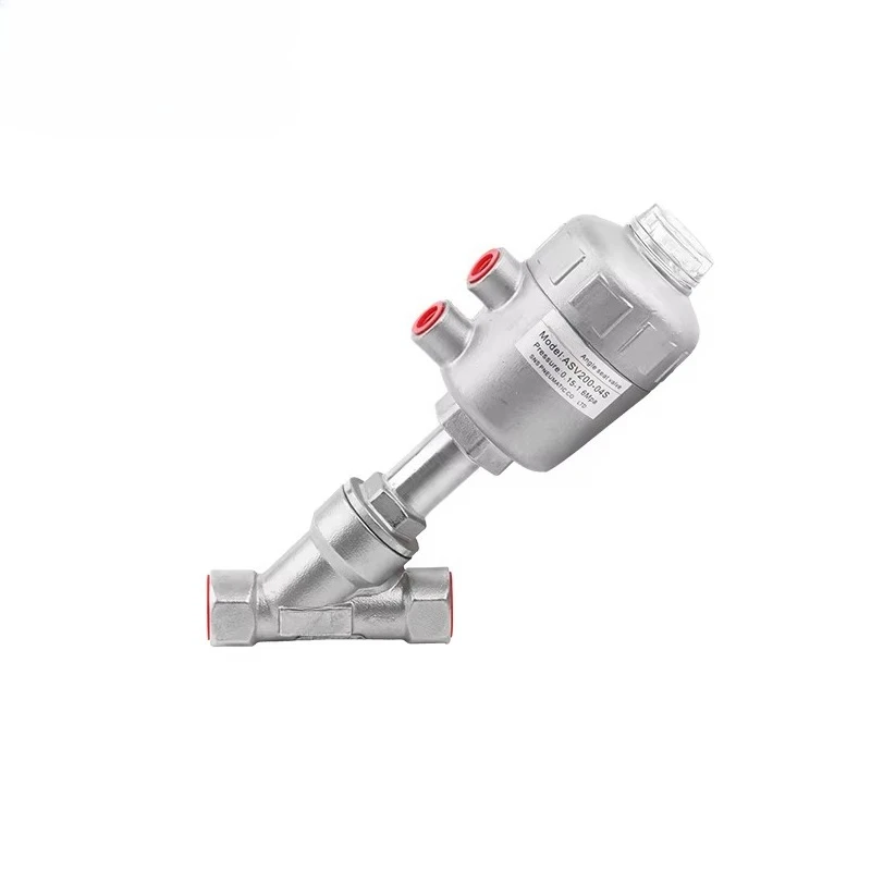 ASV-S  Series Pneumatic Parts  2 Way  Stainless steel 304 Air Control Solenoid Valve Pneumatic Operated
