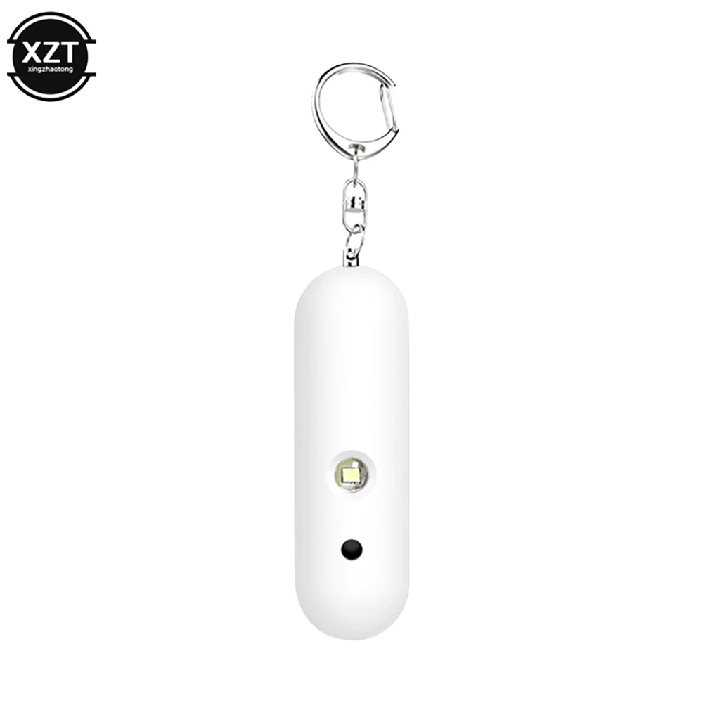 Imagem -06 - Led Double Horn Self-defense Keychain para Mulheres Alarme Pessoal Hunter Signal Abs Auto Defesa para Meninas Idosos