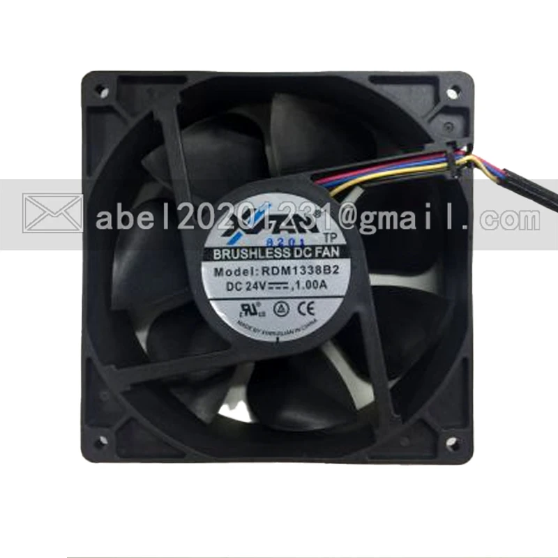 

BRAND NEW ORIGINAL RDM1338B2 24VDC COOLING FAN 12738 127*127*38MM