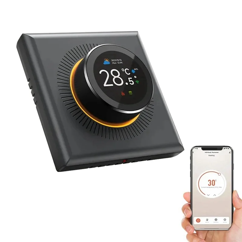 A98Z Wifi Smart Knob Thermostat Floor Heating Water Gas Boiler Home Room Programmable Temperature Controller