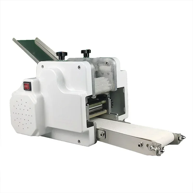 Máquina para hacer Wonton Pi, máquina para envolver dumplings, piel Gyoza automática, máquina de moldeo redonda comercial para el hogar, piel cuadrada de raviolis